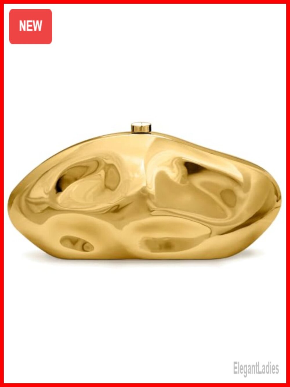 Acrylic Clutch Purse Women Evening Bag Shell Box Clutch with Chain Party Wedding